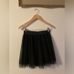 Garage Black Tutu Mini Skirt Size Small
